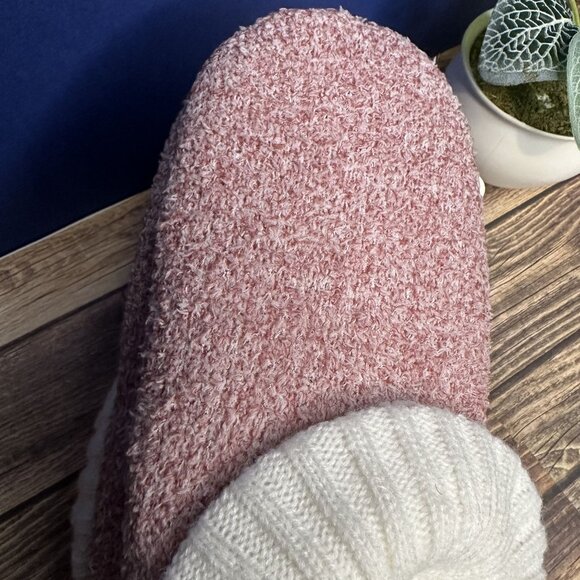 NWT Northeast Outfitters Women's Cozy Cabin Slippers Size S/M (Marl Pink) - Picture 5 of 9